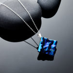 Dichroic Jewellery - Necklace - Midnight Blue