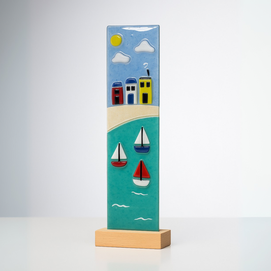 Standing Decorative Plaque - Boat
