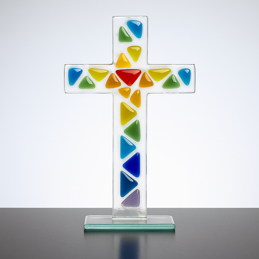 Standing Cross - Multicoloured Two