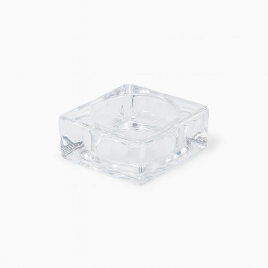 Clear Square Tealight Holder for Crafters
