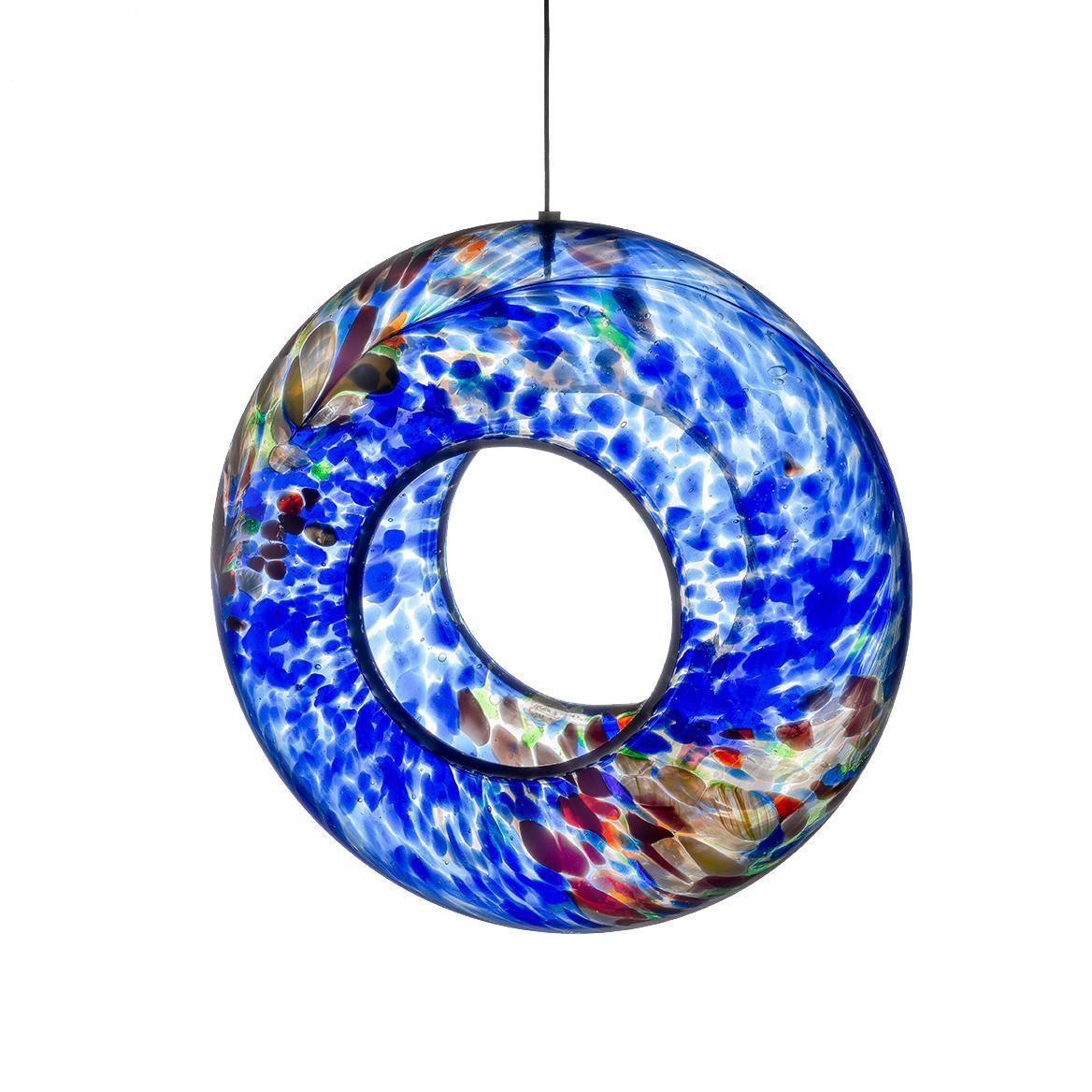 Hanging Bird Feeder - Blue