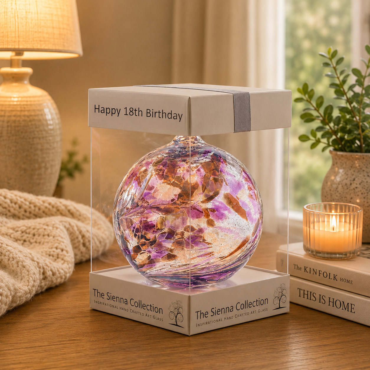 10cm Friendship Ball - Happy 18th Birthday