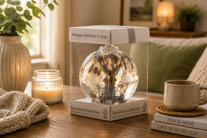 Mother's Day 10cm Spirit Ball - Pastel Silver