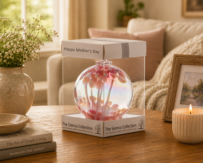 Mother's Day 10cm Spirit Ball - Pink & Purple
