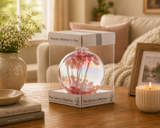 Mother's Day 10cm Spirit Ball - Pink & Purple