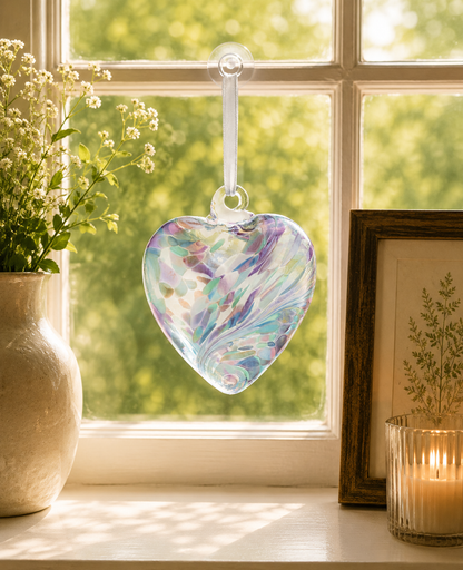 12cm Friendship Heart - Pearl