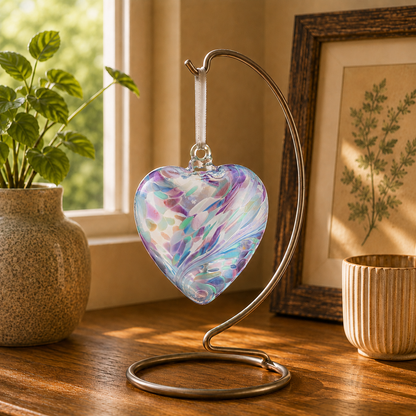 12cm Friendship Heart - Pearl