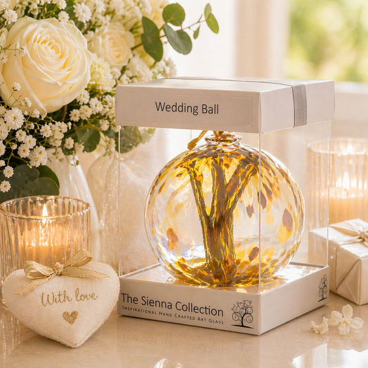 10cm Spirit Ball - Wedding - Pastel Gold