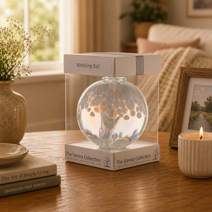 10cm Spirit Ball - Wedding - White