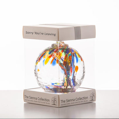 10 cm Spirit Ball - Sorry You're Leaving- Multicoloured