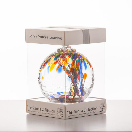 10 cm Spirit Ball - Sorry You're Leaving- Multicoloured