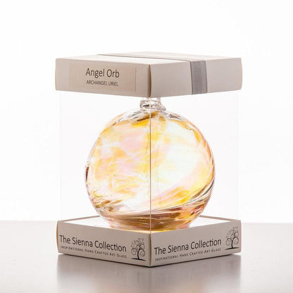 10cm Angel Orb - Uriel / Amber