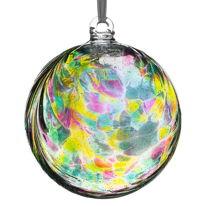 10cm Friendship Ball - Feather Design - Hummingbird