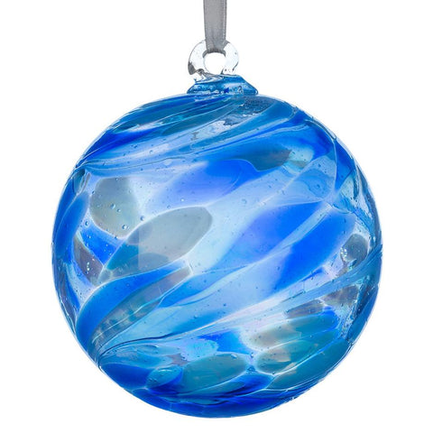 10cm Friendship Ball - Sapphire | Sienna  Glass 