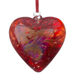 12cm Friendship Heart - Red | Sienna  Glass 