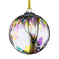 15cm Spirit Ball - Multicoloured Pink - Sienna Glass