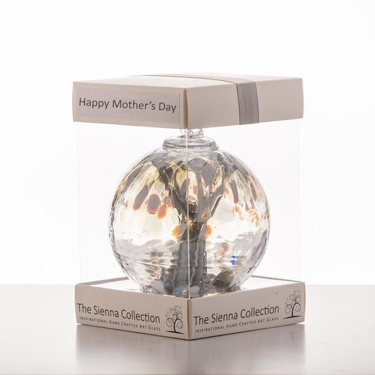 Mother's Day 10cm Spirit Ball - Pastel Silver