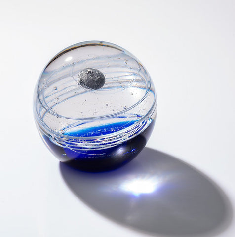 Galaxy Orb Paperweight - Moon