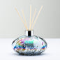 Reed Diffuser - Oval - Pastel Silver - Sienna Glass