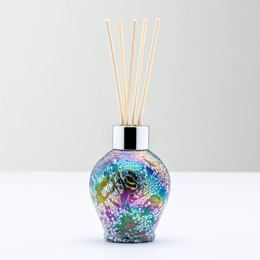 Reed Diffuser - Classic - Pastel Silver - Sienna Glass