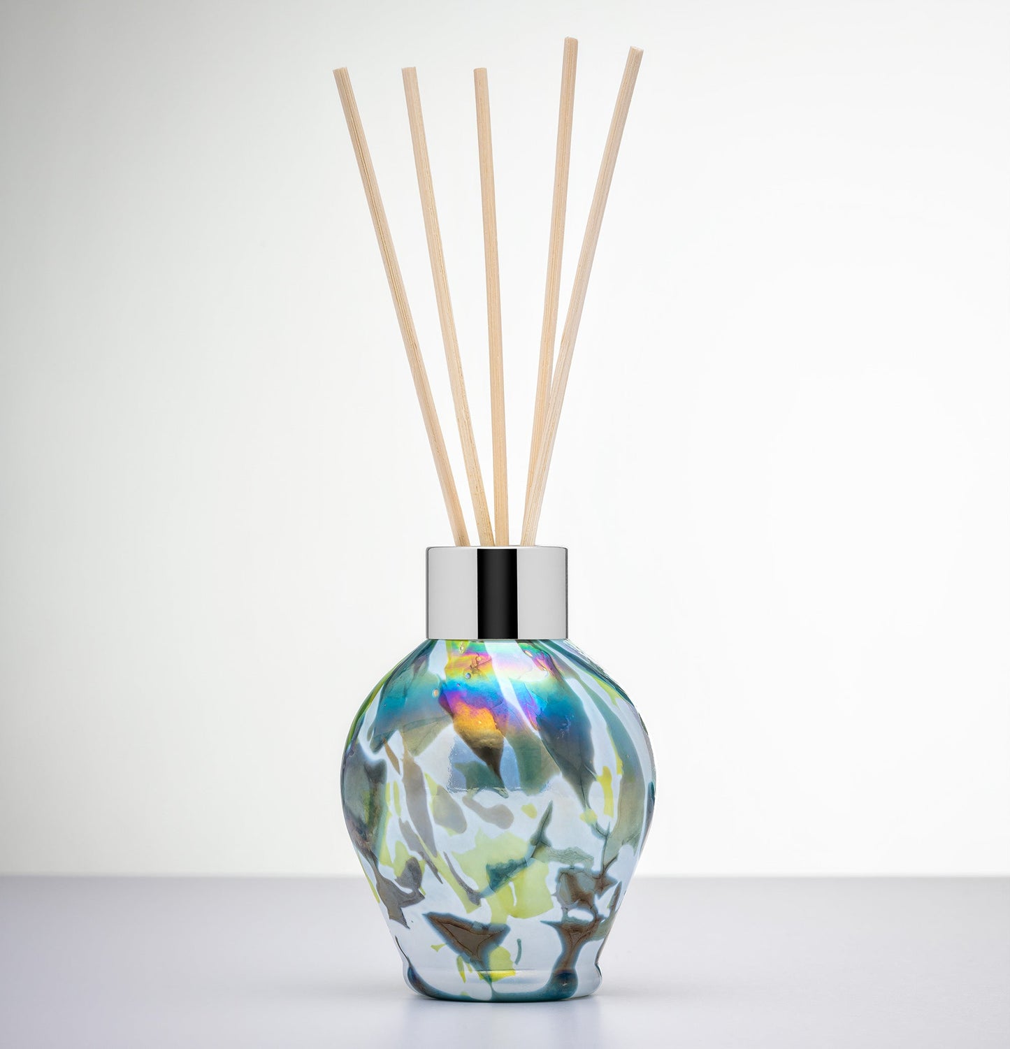 Reed Diffuser - Classic - Green - Sienna Glass