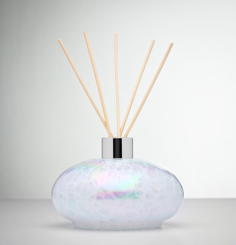 Reed Diffuser - Oval - White | Sienna  Glass 